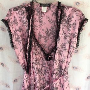 Babydoll wrap and slip